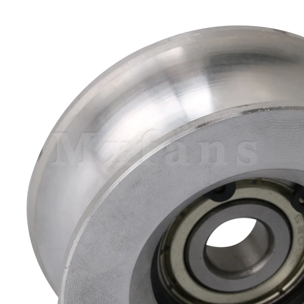 10x60x25 мм направляющая подшипника пассивное колесо паз шкив колеса CNBTR|pulley wheel|wheel