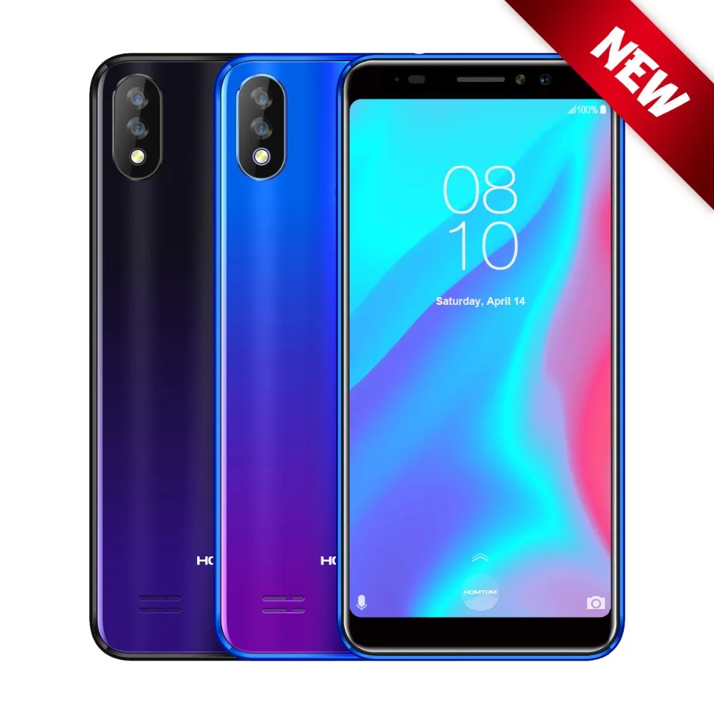 HOMTOM C8 4G мобильный телефон Android 8,1 2 Гб Оперативная память 16 Гб Встроенная память MT6739 4 ядра смартфон с двумя sim-картами 5," 640*1280 для сотового телефона