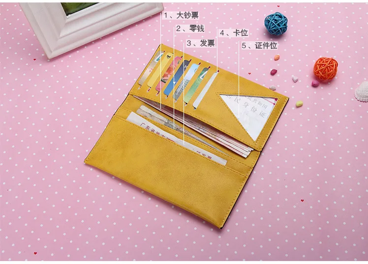 Multi Color Faux Leather Money Purse Women Girls Card Credit Case Holder Wallet 107 Free Shipping | Багаж и сумки