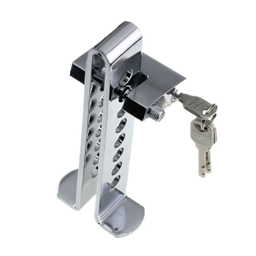 Универсальный Автомобильный Замок с педалью и 8 отверстиями Педальный защитный
