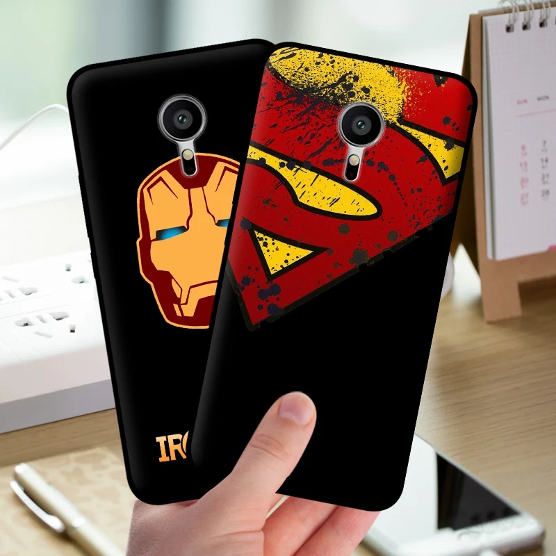 Чехол mosirui для Meizu pro5 силиконовый чехол мягкая оболочка телефона Marvel Comics паук