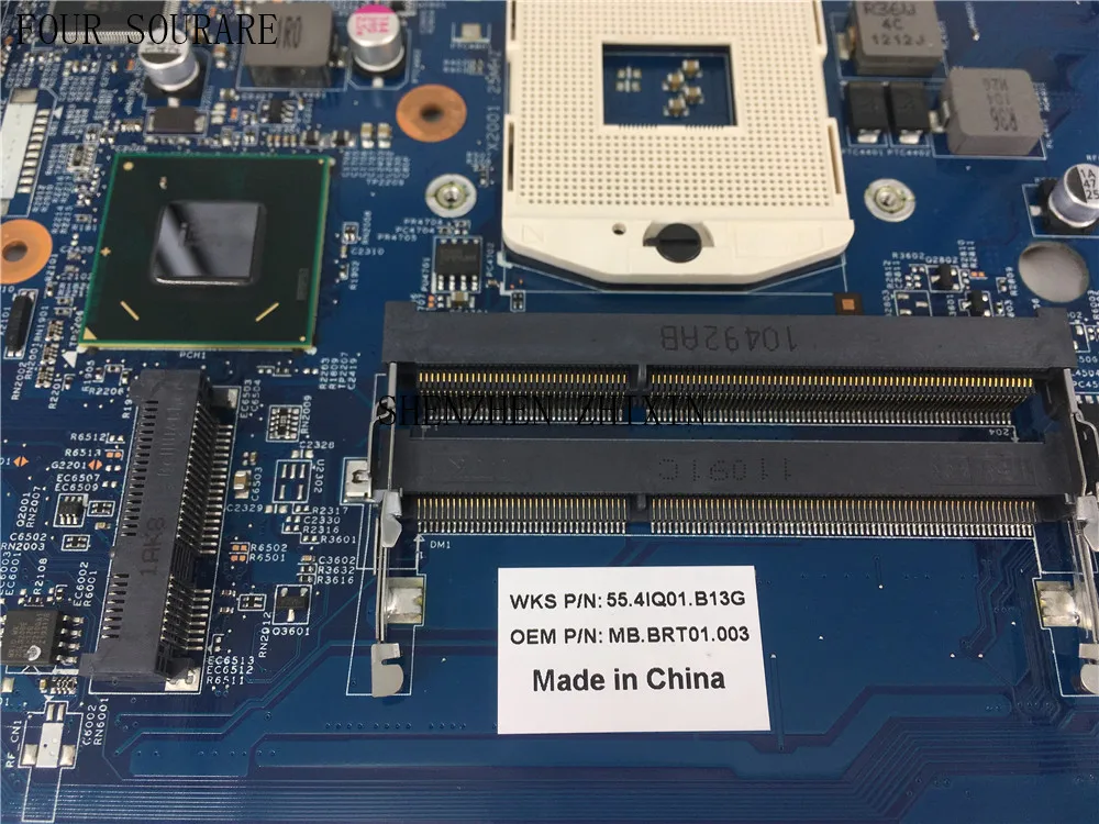 Четыре источника для acer Aspire 4750 4750g 4752 4752g 4755 4755g материнская плата для ноутбука GT630M graphic 48.4IQ01.031 MBBRT01003 PGA989