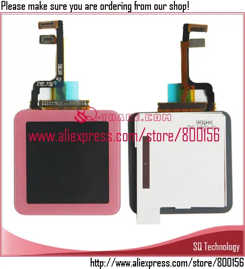 Жк дисплей + касание планшета экран монтажный комплект для аудио Nano 6 G розовый