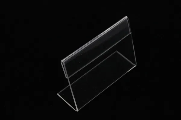 7x5 см прозрачный акриловый пластиковый настольный знак ценник этикетка дисплей