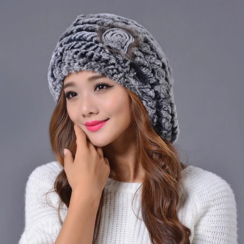 Женская зимняя трикотажная Шапка бини ручной вязки|Женские Skullies и шапочки| |