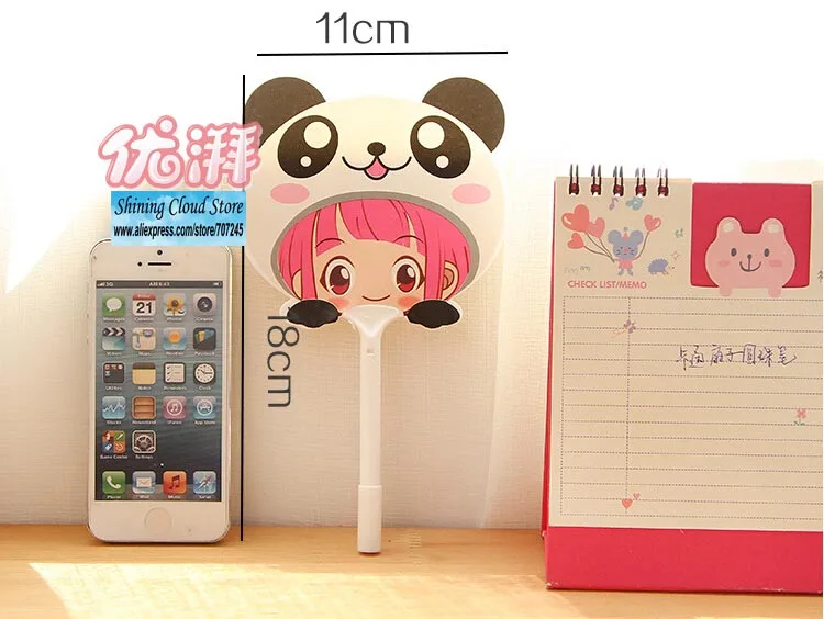 4 шт./лот творческий для милых девочек шариковая ручка/Халат с капюшоном в виде