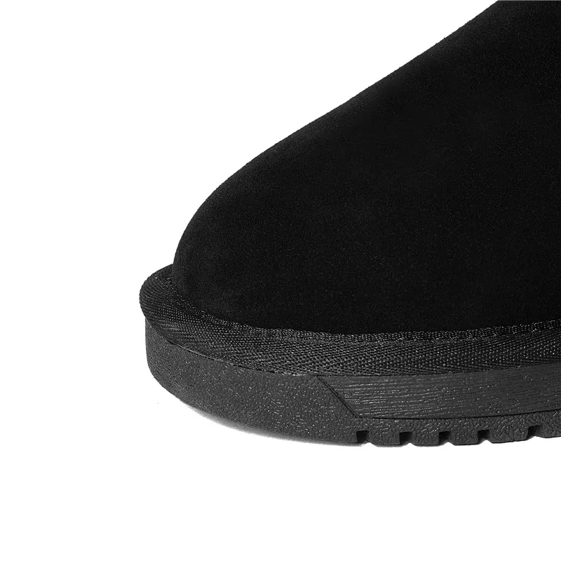 Зимние сапоги из натуральной кожи YZY zapatos mujer женские ботильоны зимние botas femininas