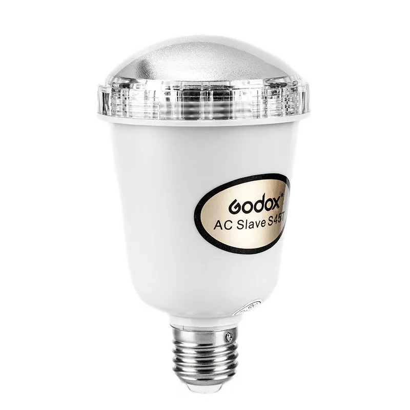 Godox S45T фотостудия стробоскоп AC Slave Flash лампа E27 винт 45 Вт лампочка