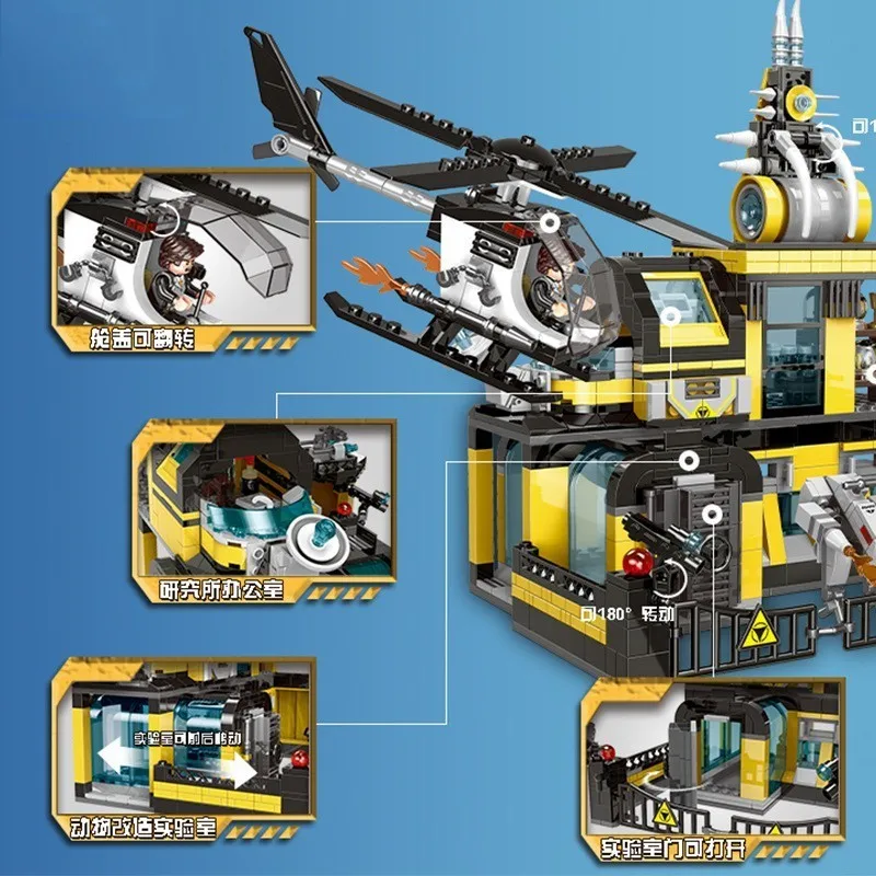 XINGBAO 10006 DIY штурмовые исследовательские строительные блоки кирпичи Comaptible Legoings