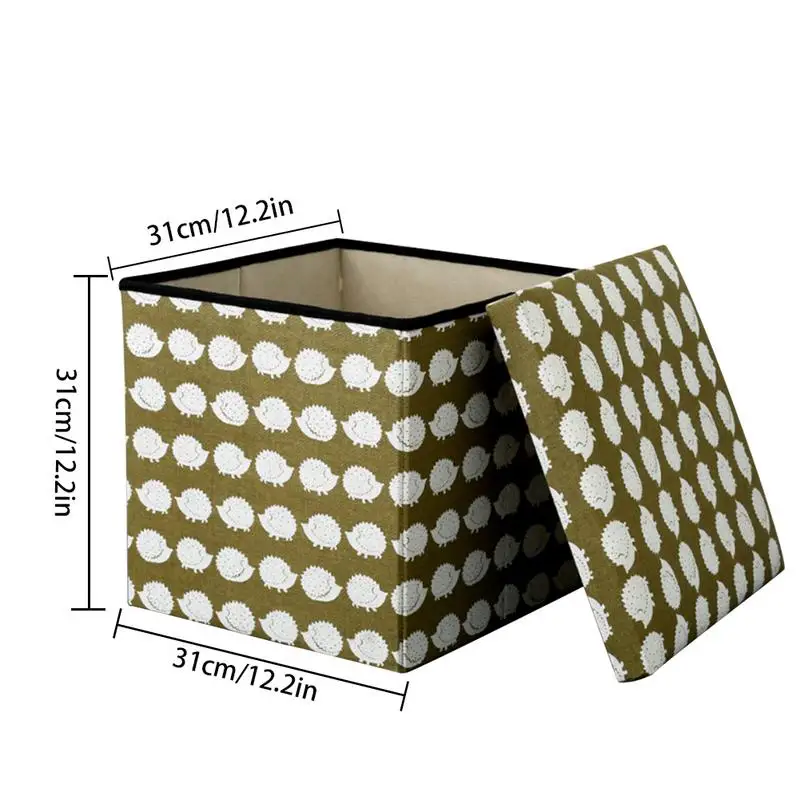 

Multifunctional Cartoon Printed Storage Box Sturdy High Quality Basket Sundries Holder Box Home Supplies