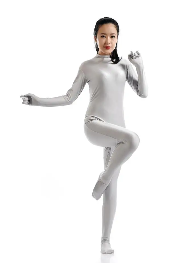 Для взрослых, спандекс, Zentai, для всего тела, Облегающий комбинезон, унисекс, Zentai, костюм, боди, костюм для женщин, трико лайкра, Одежда для танцев - Цвет: colour 10