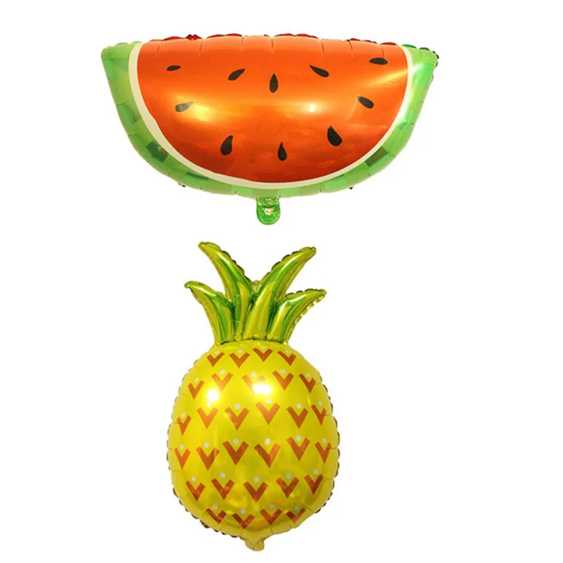 1 шт арбуз ананас алюминиевый шар оптовая продажа детский день рождения
