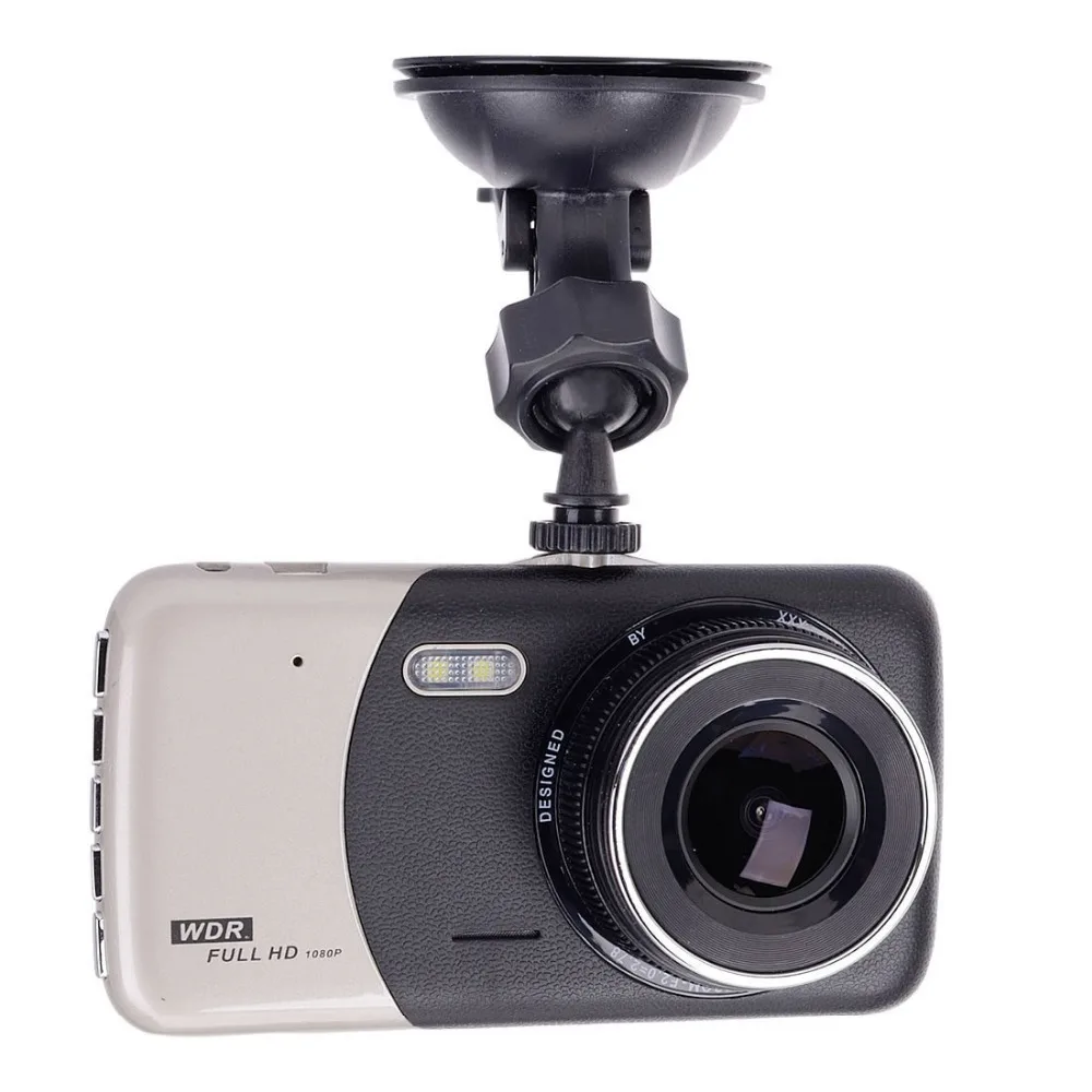 Автомобильный видеорегистратор с двумя объективами X600 WDR Full HD 1080 P, Автомобильный видеорегистратор, видеорегистратор, 4,0 дюймов, TFT, авто видео регистратор, 170 градусов, широкий обзор