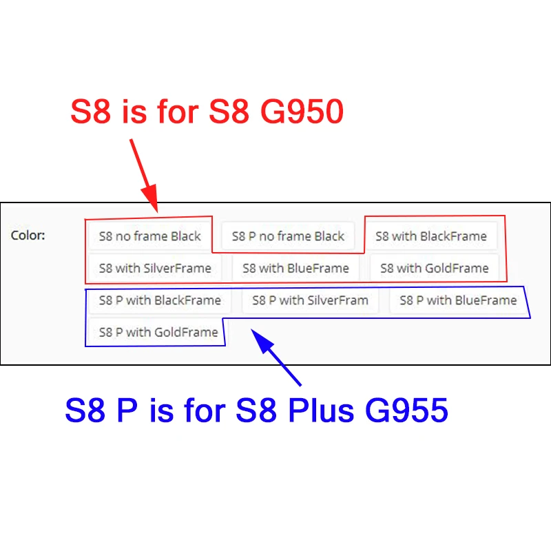 AMOLED для SAMSUNG S8 G950 G950F ЖК дисплей сенсорный экран дигитайзер Замена Plus G955 G955F|touch screen