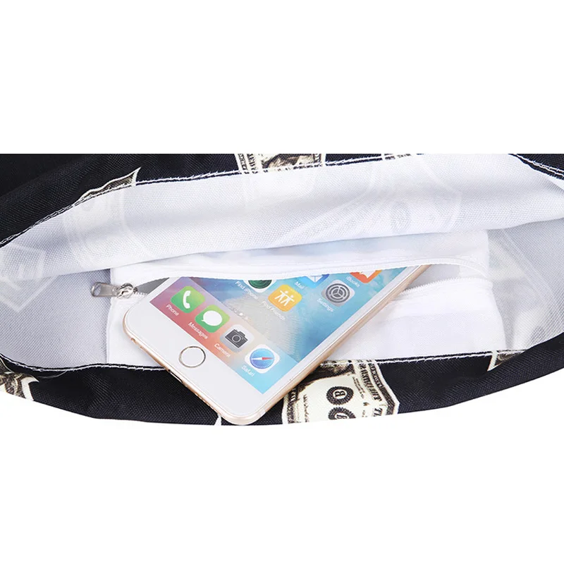 2019 Новый Стиль Drawstring сумки 3D печать кошка животных Камуфляж Мода подростков