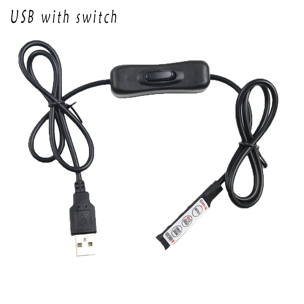 RGB светодиодный контроллер USB диммер беспроводной мини пульт дистанционного управления RF DC 5 в 24 В для RGB 3528 5050 светодиодный ленточный осветительный прибор IL