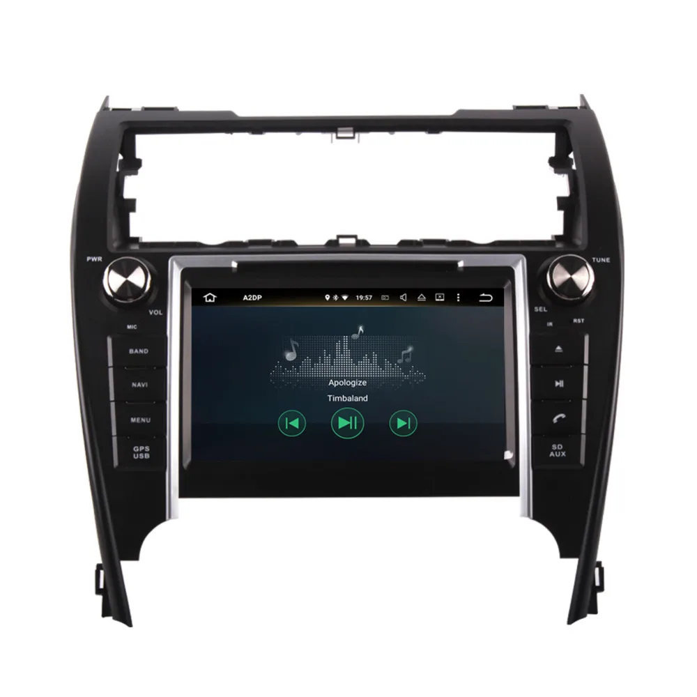 Android 8 0 Octa Core 4GB RAM ''LCD автомобильный DVD мультимедийный плеер радио для Toyota Camry