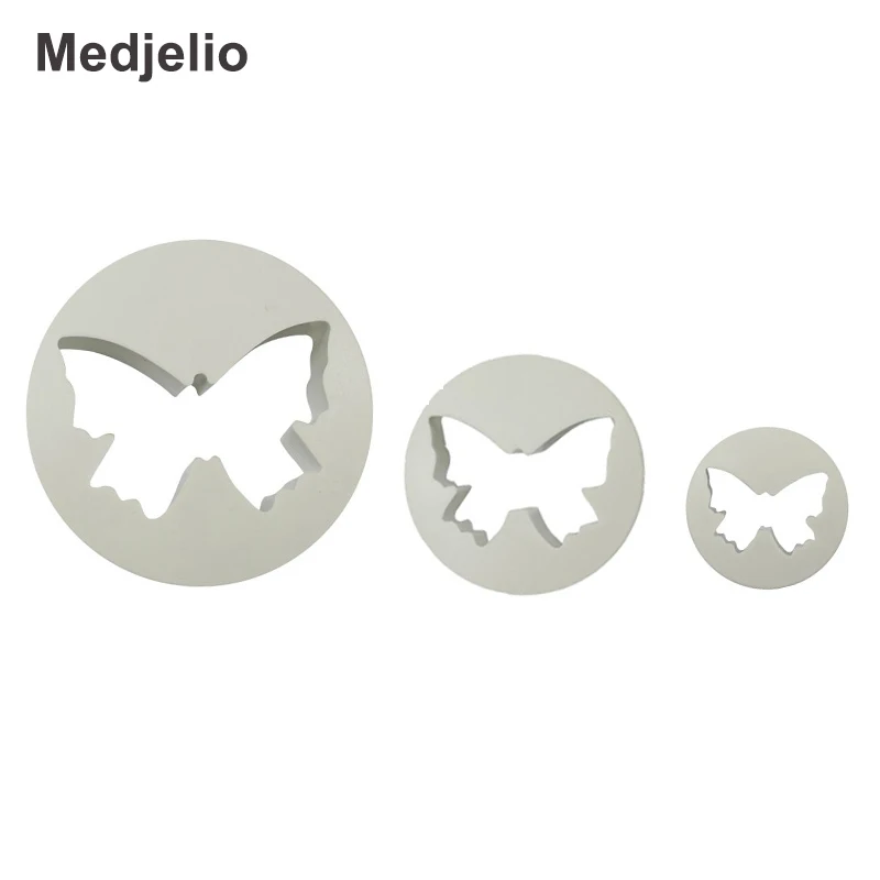 Medjelio 3 шт./компл. Гортензия поршень формочки для печенья посуда выпечки помадка