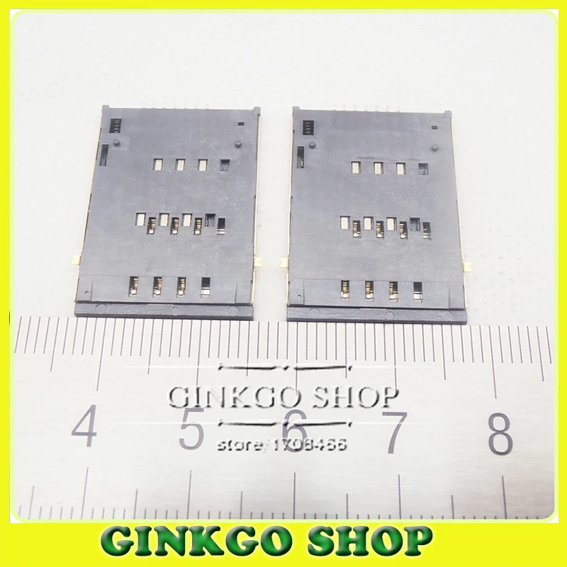 5 шт./лот слот для sim-карты мобильного телефона 9P 8 + 1P разъем планшетного ПК