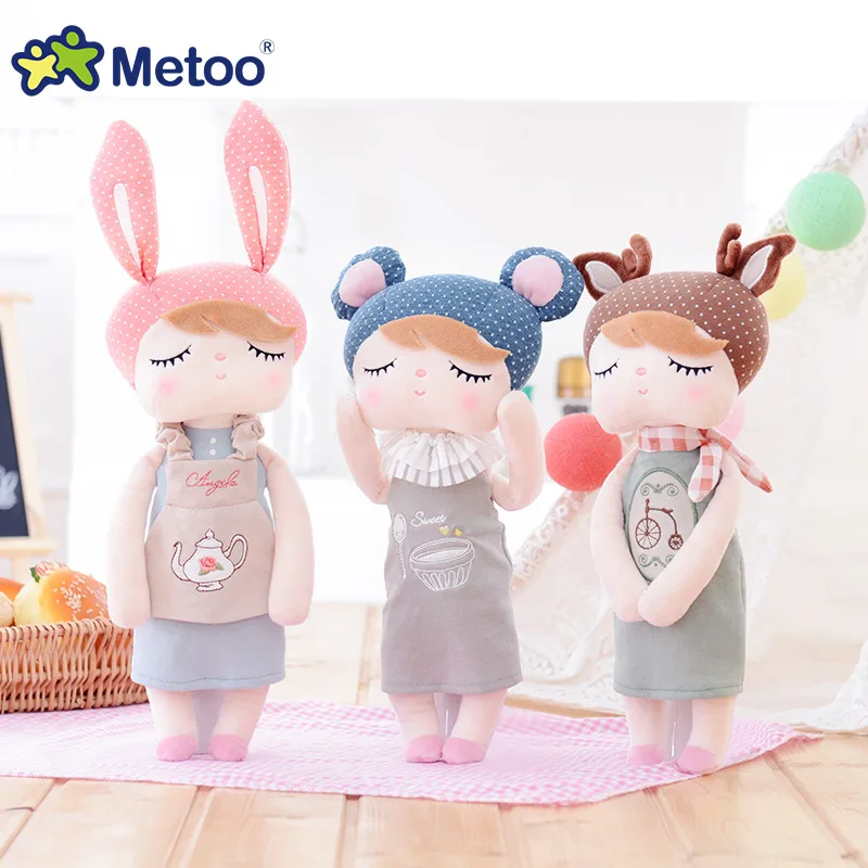 Новое поступление из натуральной Metoo Ангела Кролик Куклы Детские плюшевые
