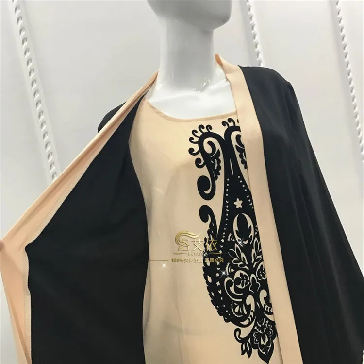 Fimtairah модное женское платье abaya поддельные две части Дубай Королевский желтый кафтан элегантный длинный Тобе абайя Черная Женская