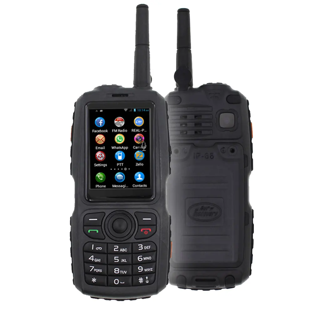A18 мобильный телефон PTT Zello Walkie talkie IP67 Водонепроницаемый MT6572 Android смартфон 2G/3G