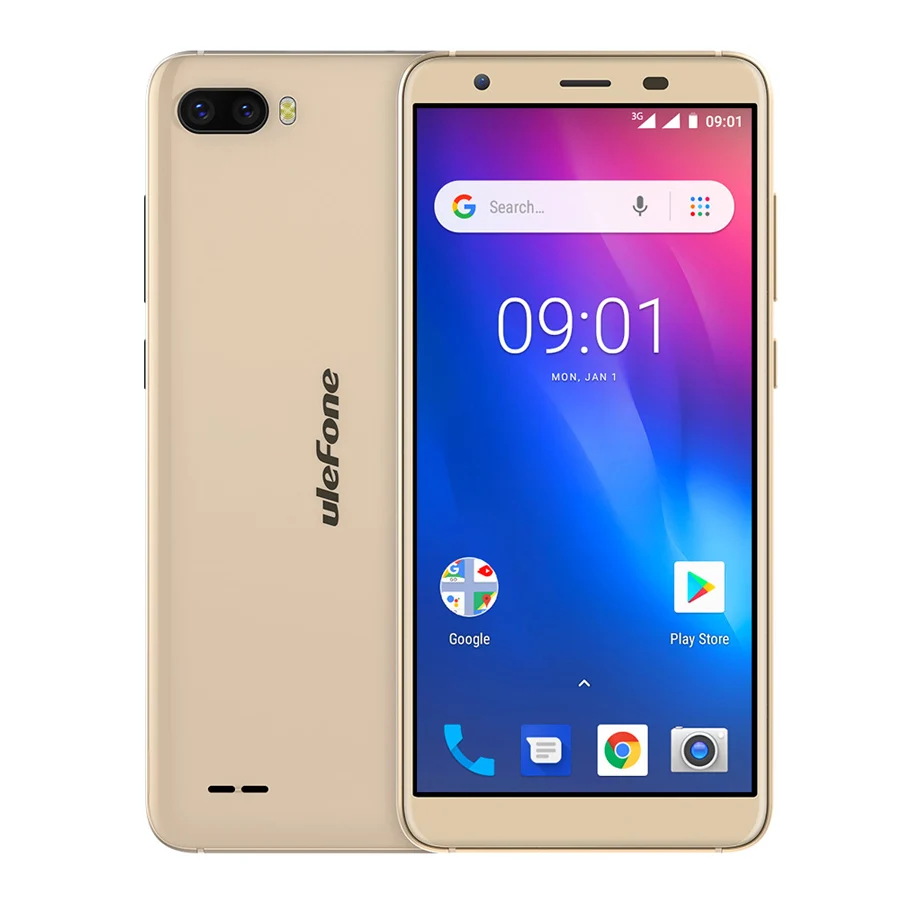 Оригинал Ulefone S1 Android 8 1 смартфон mt6580 четыре ядра 5 ''HD 8MP ГБ Оперативная память