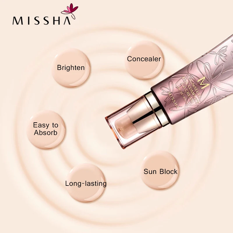 MISSHA M настоящий полный BB крем 13/21/23 SPF25 PA + 45 г косметика/основа Увлажняющая