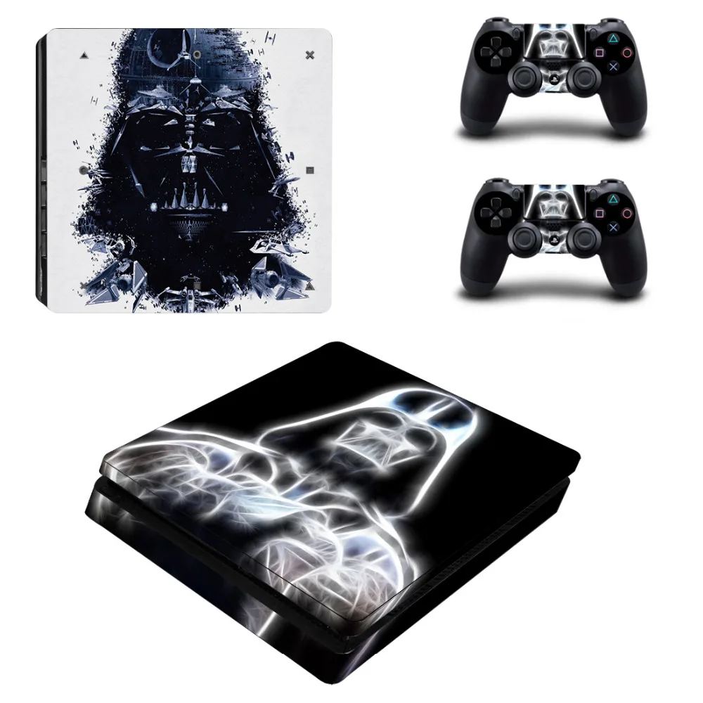 Пленка Звездные войны Дарт Вейдер наклейка PS4 тонкая кожа Наклейка для sony playstation 4 консоль и 2 контроллера PS4 тонкий стикер кожи