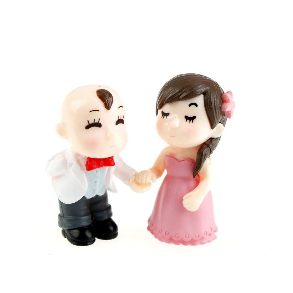 Мини 2 шт. украшение для дома милые мини фигурки миниатюрные старая бабушка