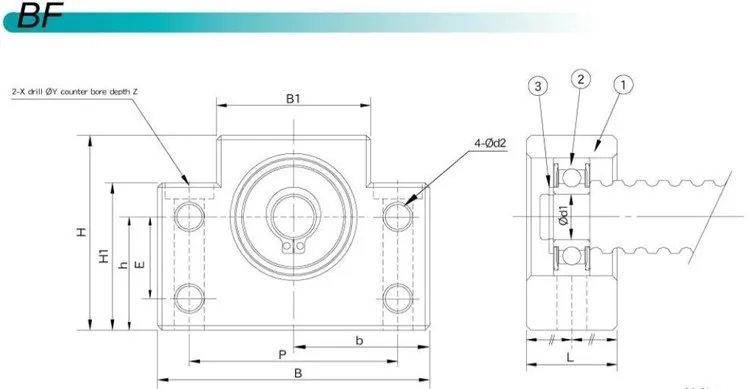 C7 BK12 BF12 набор торцевой поддержки для SFU1605 шариковая гайка с ЧПУ комплект