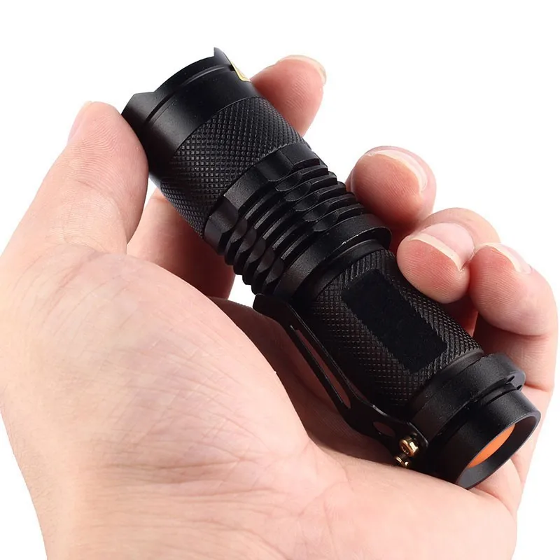 UniqueFire Mini 3W 350LM регулируемый фокус масштабируемый фокусирующий СВЕТОДИОДНЫЙ