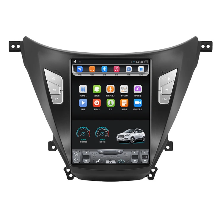 Вертикальный сенсорный экран Tesla 2012 дюйма Android GPS навигация мультимедиа Bluetooth Wi Fi