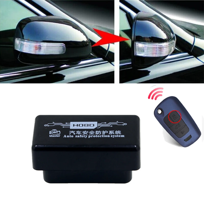 Автомобильное устройство для закрытия окна OBD Canbus складной зеркальный модуль