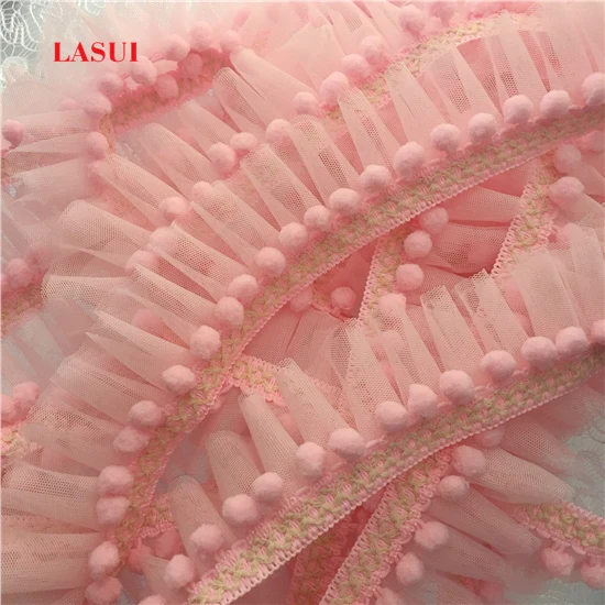 LASUI 3 метров = 1 лот diy 5 видов цветов из искусственного меха сетка с кружевной