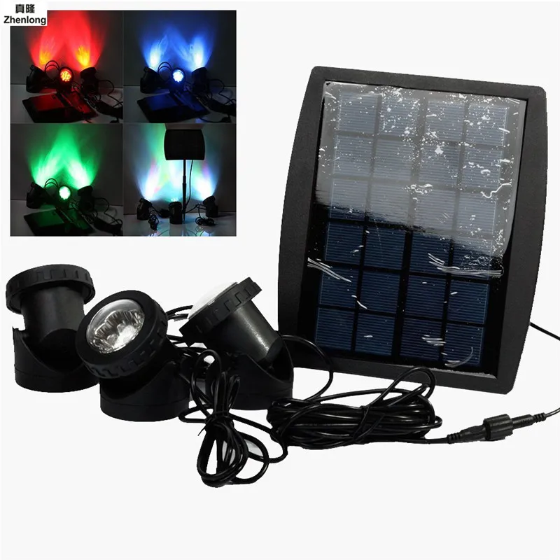 18 светодиодный Водонепроницаемый подводный светильник Цвет Светодиодный