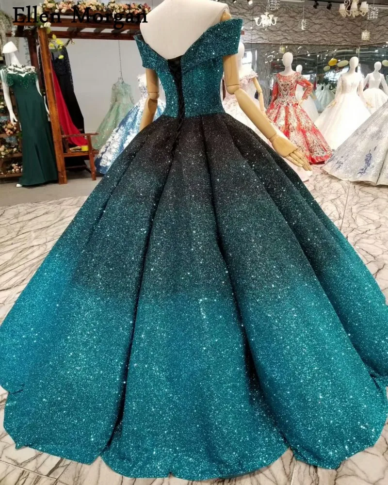Градиентные красочные блестящие свадебные платья 2019 Vestido De Noiva сексуальные с