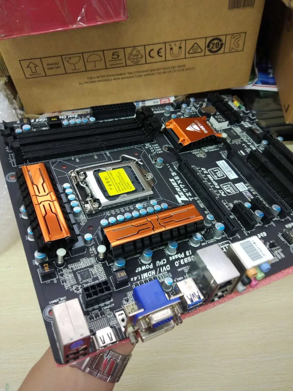 Б/у Biostar TZ77XE3 материнская плата превышения частоты socket 1155 32 Гб DDR3 I7 I5 I3 | Компьютеры