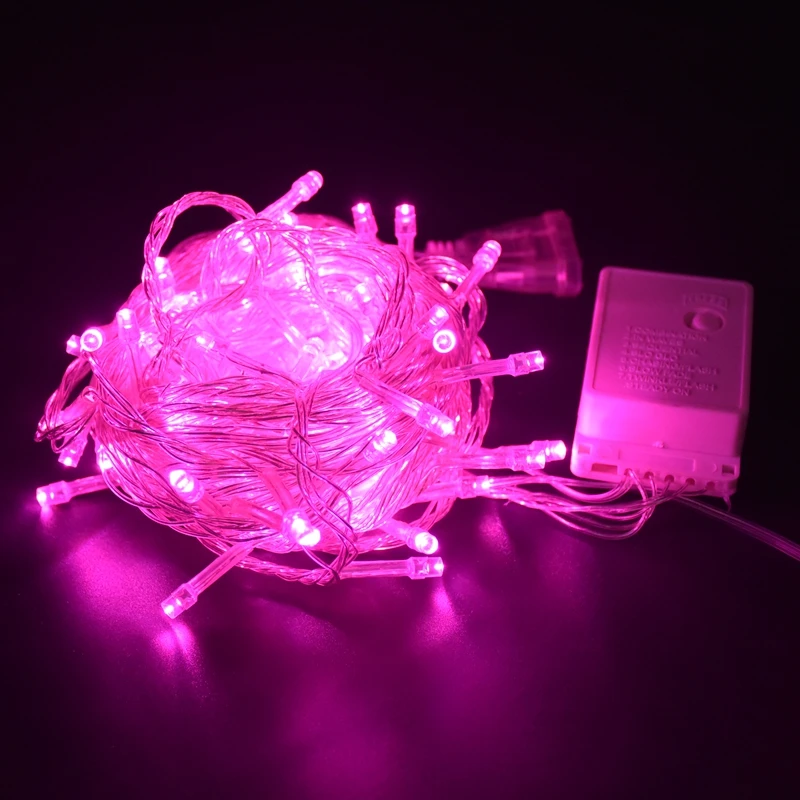 Уличный струнный светильник s 10 м 100LED гирлянда Сказочный светильник 8 режимов Рождественский светильник для праздника, свадьбы, вечеринки декоративный светильник s