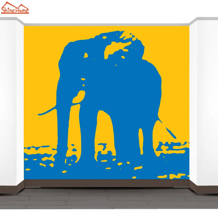 Фото ShineHome-животные обои слон 3d детская комната для стен 3 d гостиная настенная бумага ShineHome-животные обои слон 3d детская комната для стен 3 d гостиная настенная бумага