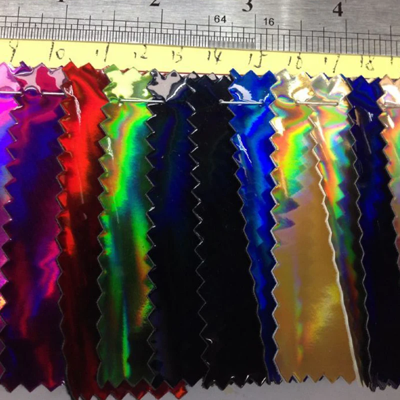 Лазерная голографическая зеркальная карта для образцов из искусственной кожи