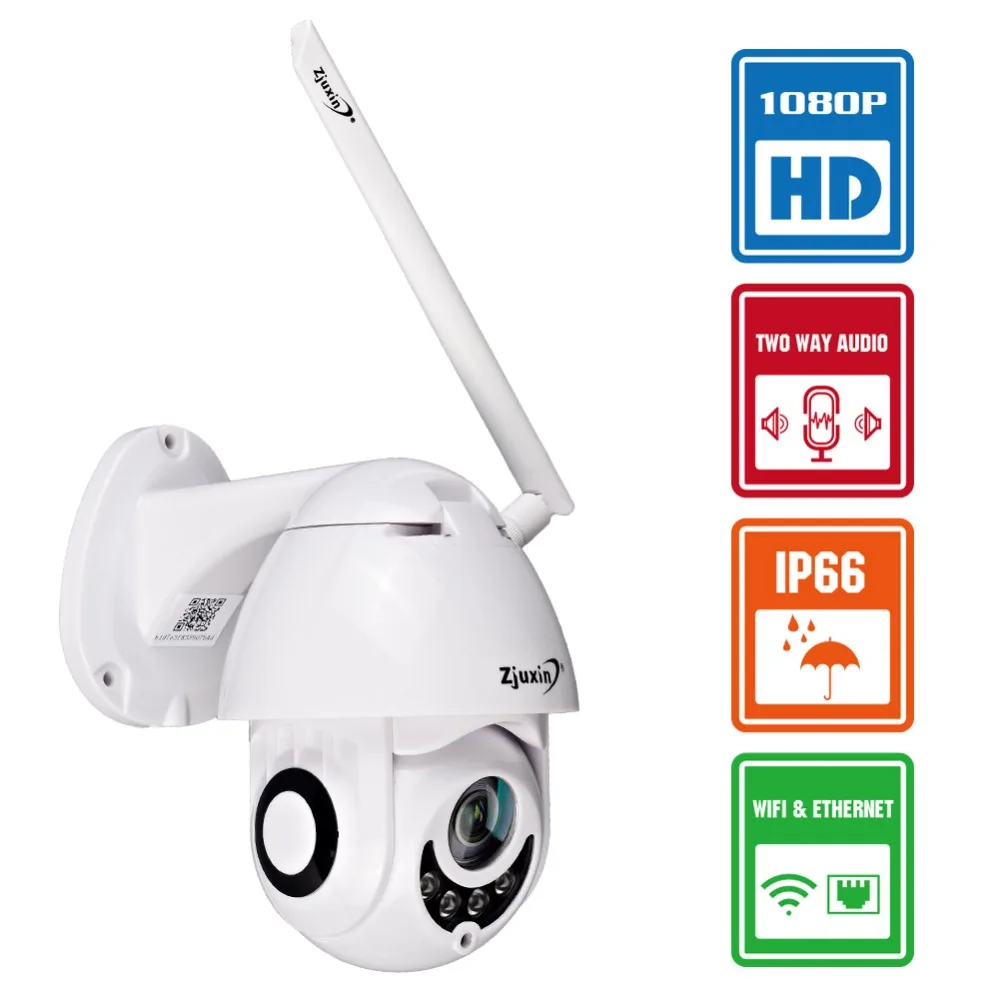Full HD 1080P WiFi IP камера беспроводная Проводная PTZ уличная скоростная купольная CCTV камера безопасности приложение ICSee поддержка двухсторонняя аудио камера