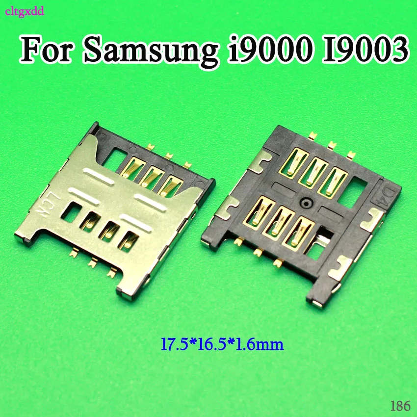Cltgxdd новый держатель для кардридера с разъемом Sim-карты сменный Разъем samsung i9000 I9003