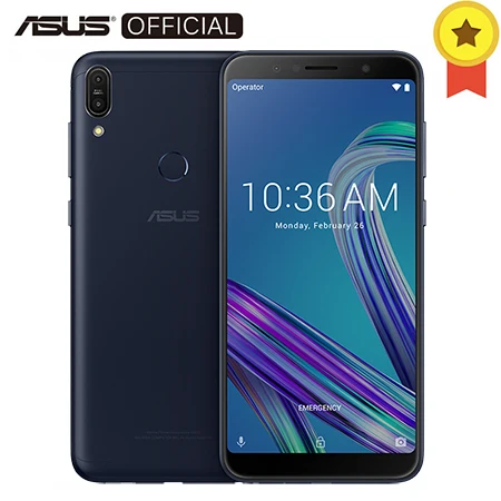 Глобальная версия, Asus ZenFone Max Pro(M1) ZB602KL телефон SnapDragon 636 6 ГБ 64 ГБ Android 8,1 6 дюймов 3 слота 4G смартфон