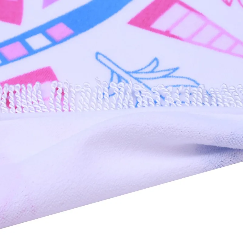 Летом большая ванна towel microfiber печатных круглый пляжные полотенца пляж круг