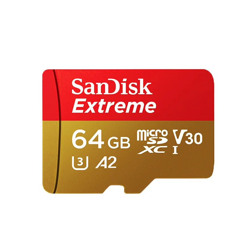 Sandisk карта памяти Micro SD 64 ГБ с sd адаптером|Карты памяти| |