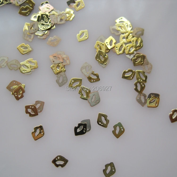 100 шт. металлические наклейки для дизайна ногтей | Красота и здоровье