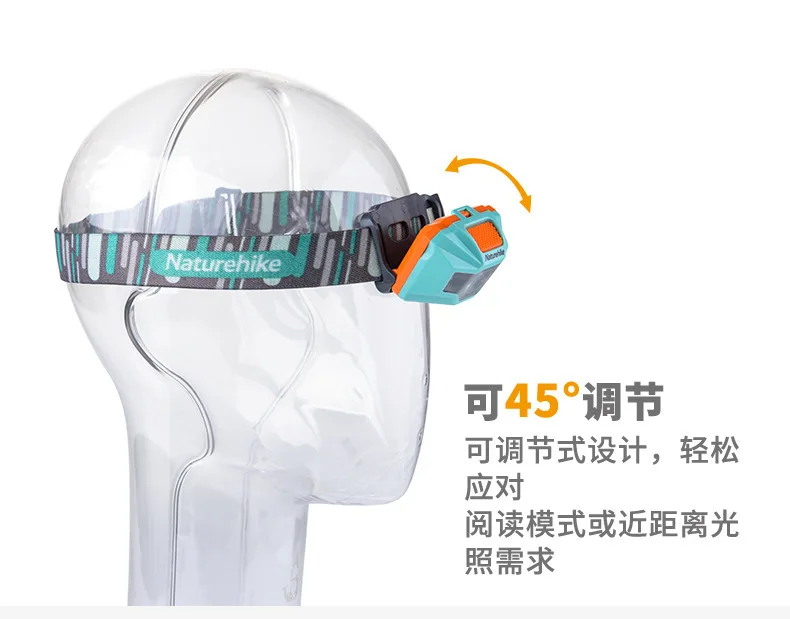 Naturehike USB зарядка светодиодный налобный фонарь походный головной светильник наружный светильник водонепроницаемый головной светильник s Go рыболовный головной светильник NH00T002-D