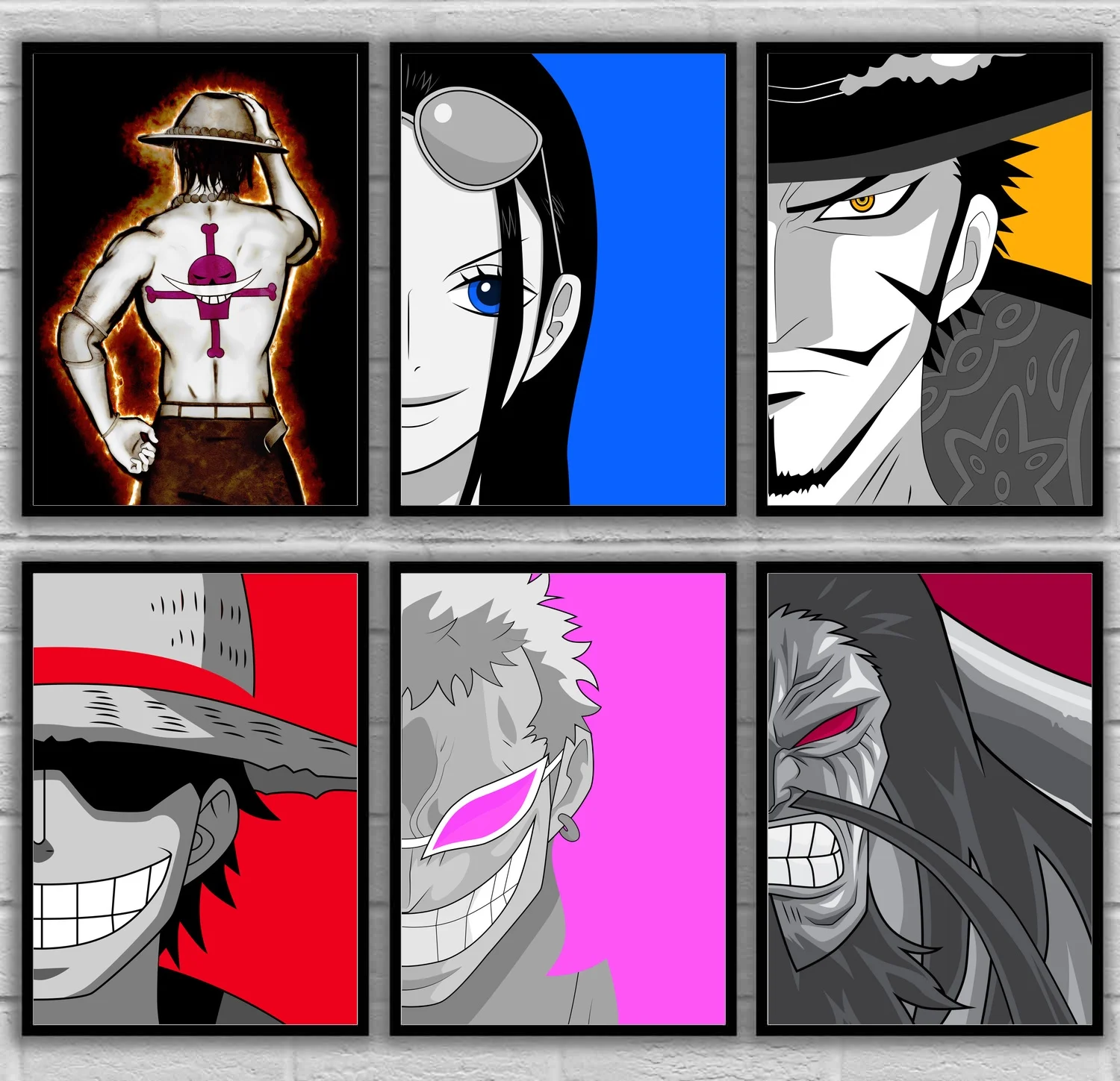 One Piece Japanese Anime Japan Art Poster Canvas Painting | Дом и сад