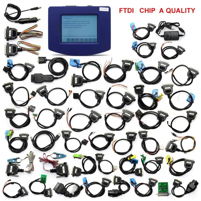 full set FTDI EUplug Новые FTDI v4.94 digiprog III Digiprog 3 инструмент для корректировки одометра программер полный V4.94 Digiprog3 с - Цвет: full set FTDI EUplug